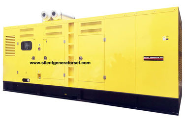 노란 색깔 미츠비시 디젤 엔진 발전기 세트 50HZ 1100KW/1375KVA